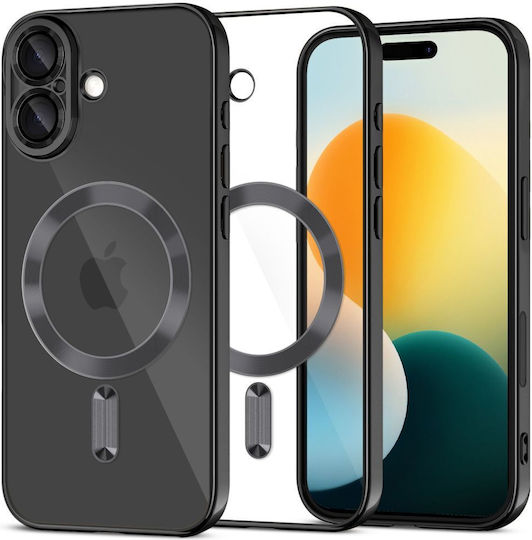 Tech-Protect Magflex Back Cover Σιλικόνης Μαύρο (iPhone 17) TPMFIP17SB