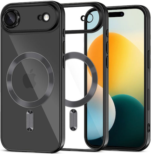 Tech-Protect Magflex Back Cover Σιλικόνης Μαύρο (iPhone Air) TPMAMIP17ASB