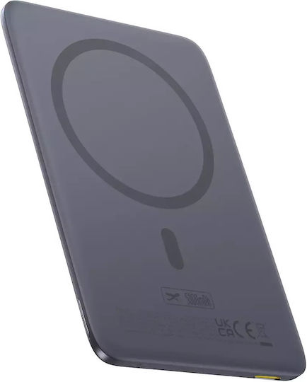 Baseus PicoGo AM41 MagSafe Power Bank 5000mAh 20W με Θύρα USB-C Γκρι