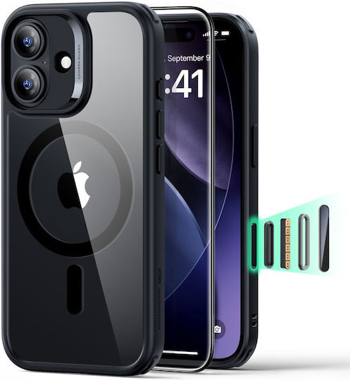 ESR Classic Hybrid Back Cover Tempered Glass 0.3mm Διάφανο (iPhone 17)