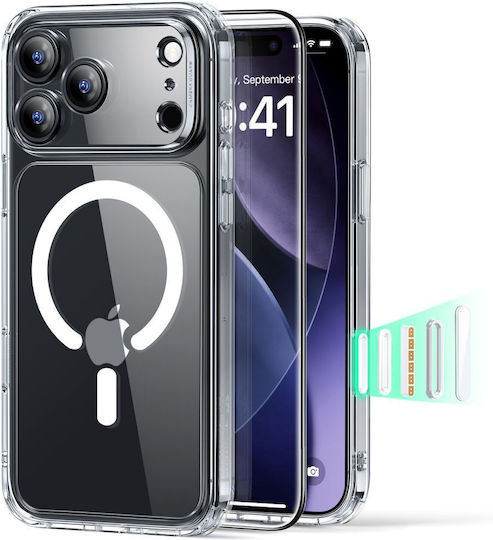 ESR Classic Hybrid Back Cover Tempered Glass 0.3mm Διάφανο (iPhone 17 Pro Max)