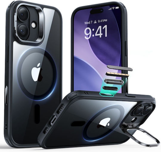 ESR Classic Hybrid Kickstand Back Cover Μεταλλικό Διάφανο (iPhone 17)