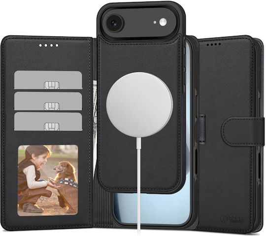 Tech-Protect Matte Wallet Σιλικόνης Μαύρο (iPhone Air)