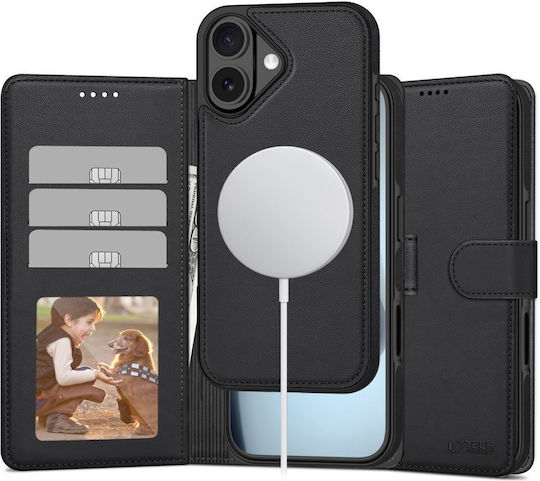 Tech-Protect Matte Wallet Σιλικόνης Μαύρο (iPhone 17)