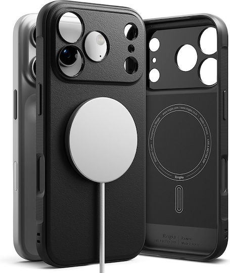 Ringke Magnetic Back Cover Σιλικόνης Μαύρο (iPhone 17 Pro Max)