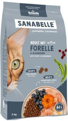 Bosch Petfood Concepts Ξηρά Τροφή για Ενήλικες Γάτες με Πέστροφα 2kg