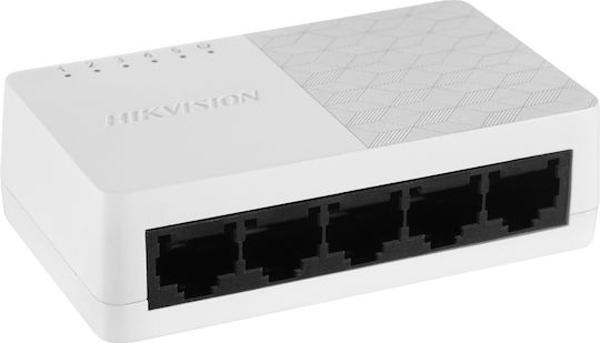 Hikvision DS-3E0105D-O Unmanaged L2 Switch με 5 Θύρες Ethernet