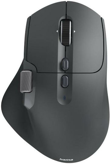 HAMA Ασύρματο Εργονομικό Bluetooth Ποντίκι Μαύρο
