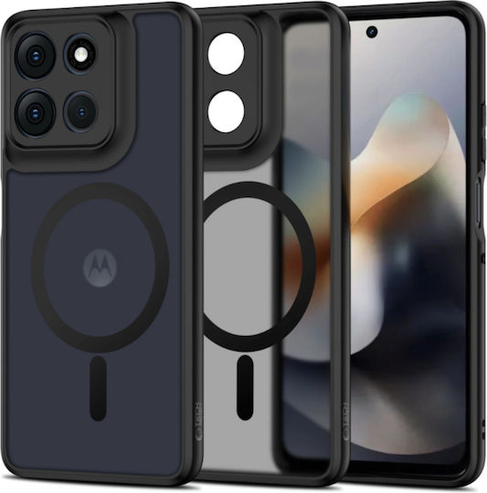 Tech-Protect Magmat Back Cover Σιλικόνης / Πλαστικό 2mm Μαύρο (Motorola Moto G56 5G)