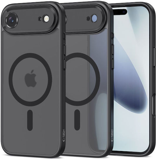 Tech-Protect Magcam Back Cover Σιλικόνης / Πλαστικό Μαύρο (iPhone Air)