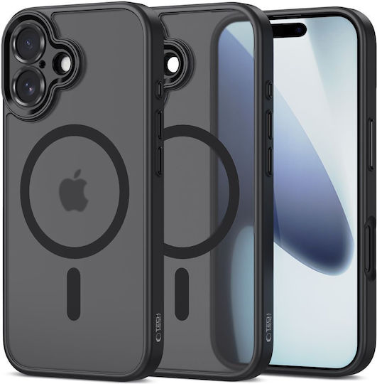 Tech-Protect Magcam Back Cover Σιλικόνης / Πλαστικό Μαύρο (iPhone 17)