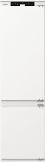 Gorenje Ψυγειοκαταψύκτης 284lt NoFrost Υ193.2xΠ54xΒ54.5εκ. Λευκός NRKI519E41