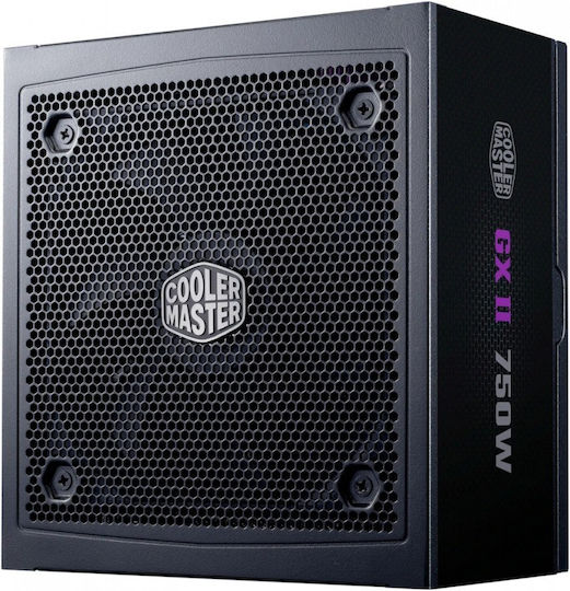 CoolerMaster MWE Gold 750 rev. 3.1 750W Μαύρο Τροφοδοτικό Υπολογιστή Full Modular 80 Plus Gold