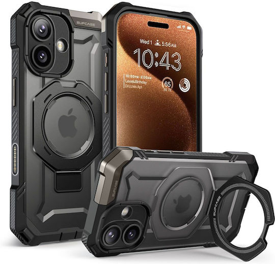Supcase Ub Grip Mag Back Cover Σιλικόνης / Πλαστικό Μαύρο (iPhone 17)
