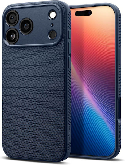 Spigen Liquid Air Back Cover Σιλικόνης Navy Μπλε (iPhone 17 Pro Max) ACS10266