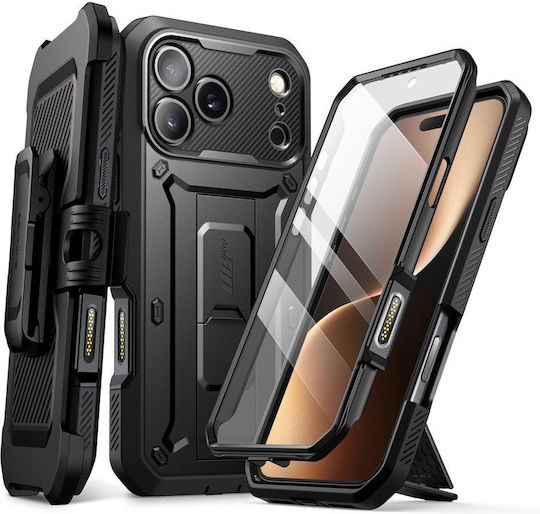 Supcase Ub Pro Back Cover Tempered Glass / Πλαστικό Μαύρο (iPhone 17 Pro)