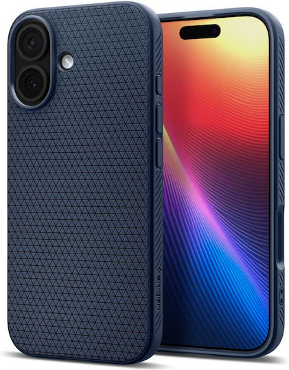 Spigen Liquid Air Back Cover Σιλικόνης Μπλε (iPhone 17, Spigen) ACS10370