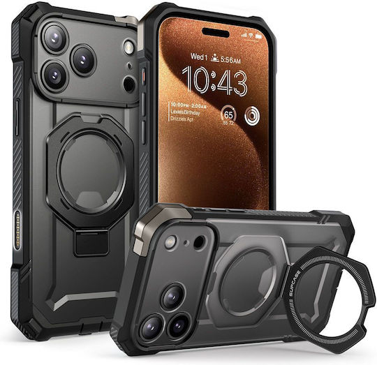 Supcase Ub Grip Mag Back Cover Σιλικόνης / Πλαστικό 1.5mm Μαύρο (iPhone 17 Pro Max)