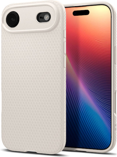 Spigen Liquid Air Back Cover Σιλικόνης Natural Titanium (iPhone Air) ACS10305