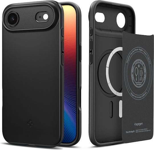 Spigen Thin Fit Mag Back Cover Πλαστικό 1.55mm Μαύρο (iPhone Air) ACS10306