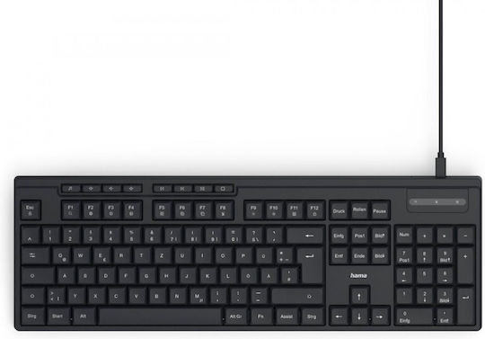 HAMA CK-200 Πληκτρολόγιο Αγγλικό US
