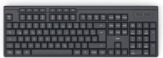 HAMA WK-200 Πληκτρολόγιο Αγγλικό US