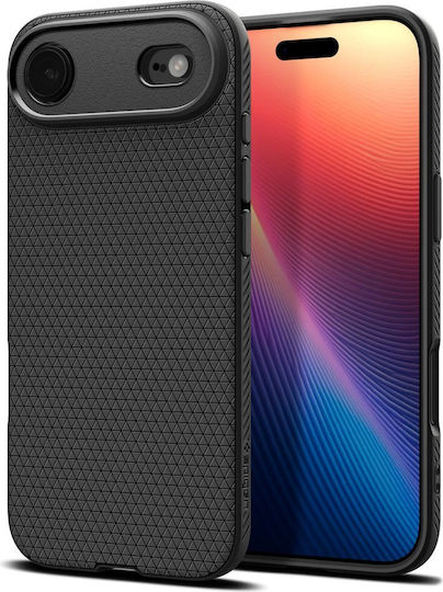 Spigen Liquid Air Back Cover Σιλικόνης Matte Black (iPhone Air) ACS10302
