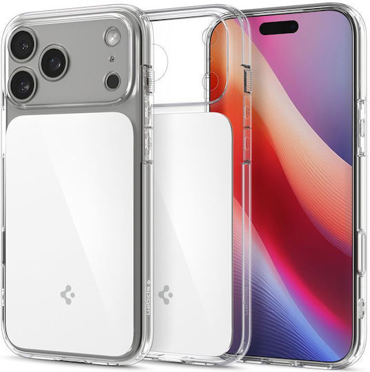 Spigen Ultra Hybrid T MagSafe Back Cover Πλαστικό / Σιλικόνης 1.2mm Glossy White (iPhone 17 Pro Max) ACS10280