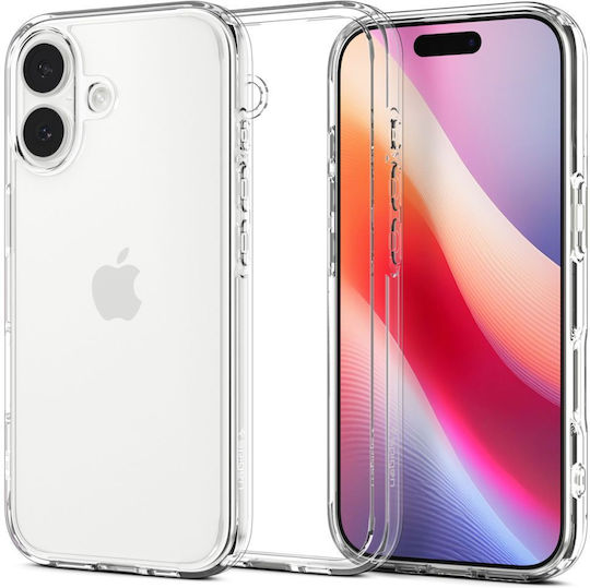 Spigen Ultra Hybrid Back Cover Πλαστικό / Σιλικόνης 1.2mm Crystal Clear (iPhone 17) ACS10376