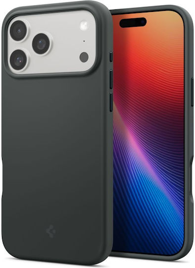 Spigen Silicone Fit MagSafe Back Cover Σιλικόνης Abyss Green (iPhone 17 Pro) ACS10336