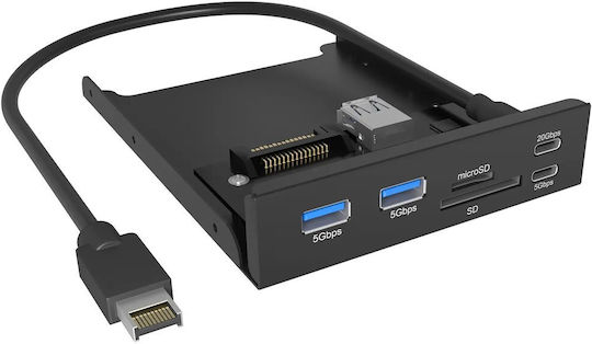 Icy Box USB Front Panel (IB-HUB1419-I3)