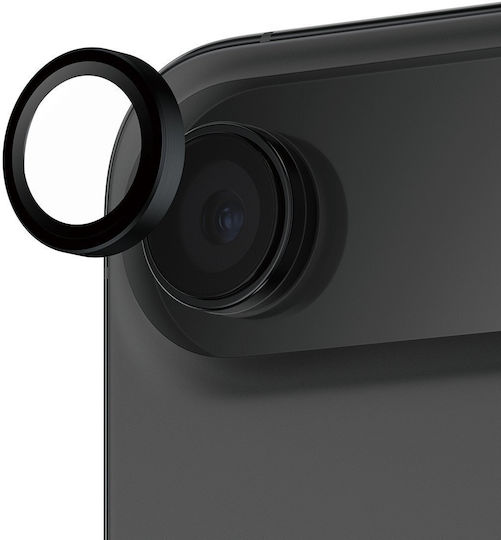 PanzerGlass Hoops Προστασία Κάμερας Μεταλλικό Πλαίσιο Μαύρο για το iPhone Air PG32259