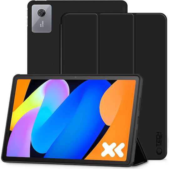 Tech-Protect Smartcase Flip Cover Μαύρη (Lenovo Idea Tab 11.0 TB-336)