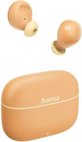 HAMA Freedom Buddy II In-ear Bluetooth Handsfree Ακουστικά Πορτοκαλί