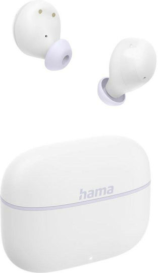 HAMA Freedom Buddy II In-ear Bluetooth Handsfree Ακουστικά Λευκά