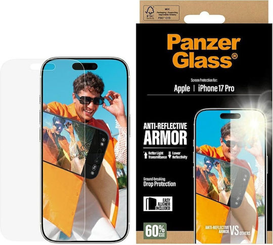 PanzerGlass Tempered Glass (iPhone 17 / 17 Pro / 16 Pro) PG93930