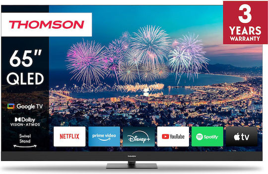 Thomson Smart Τηλεόραση 65" 4K UHD QLED 65QG6C14 HDR (2021)