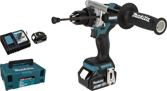 Makita Δραπανοκατσάβιδο Μπαταρίας 18V DHP492RTJ