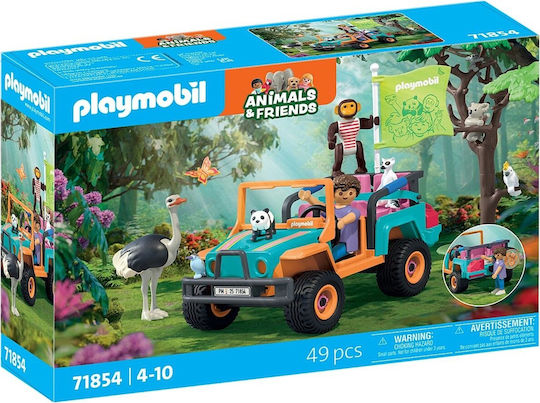 Playmobil Animals & Friends: Off-Road Vehicle για 4-10 ετών 71854