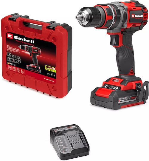 Einhell TP-CD 18/60 Li- i BL Κρουστικό Δραπανοκατσάβιδο Μπαταρίας Brushless 18V 1x2Ah 4514211
