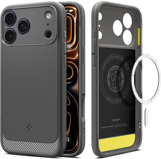 Spigen Back Cover Σιλικόνης Γκρι (iPhone 17 Pro) ACS10330