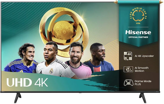 Hisense Smart Τηλεόραση 75" 4K UHD LED A6Q HDR (2025) 75A6Q
