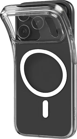 Puro 0.3 Mag Ultra-slim Back Cover Σιλικόνης Διάφανο (iPhone 17 Pro)