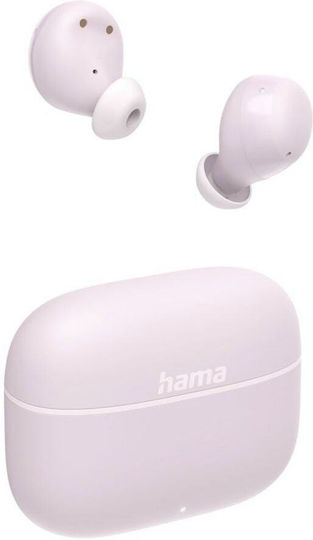 HAMA Freedom Buddy II In-ear Bluetooth Handsfree Ακουστικά Ροζ