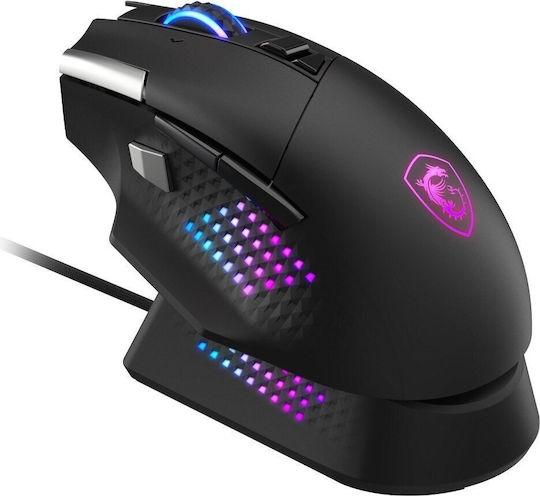 MSI Versa PRO Wireless plus Ασύρματο RGB Gaming Ποντίκι Μαύρο