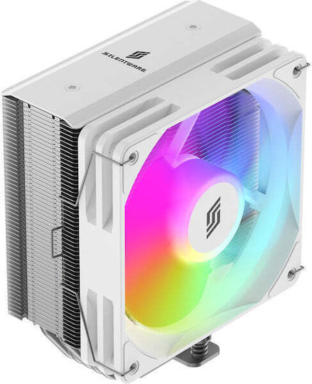 Silentware Bora Ψύκτρα Επεξεργαστή για Socket AM4/AM5/1200/115x/1700 με RGB Φωτισμό Λευκή