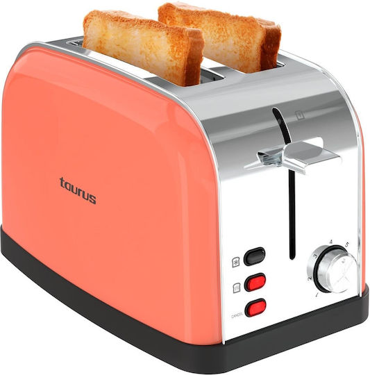 Taurus TO952X Φρυγανιέρα 2 Θέσεων 950W Γκρι