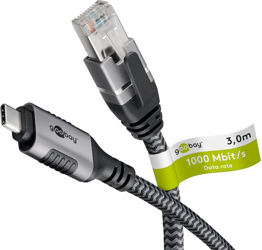 Goobay USB 2.0 Cable USB-C male - USB-C 3m (70699)