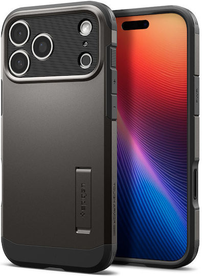 Spigen Back Cover Πλαστικό / Σιλικόνης 2mm Γκρι (iPhone 17 Pro) ACS10362