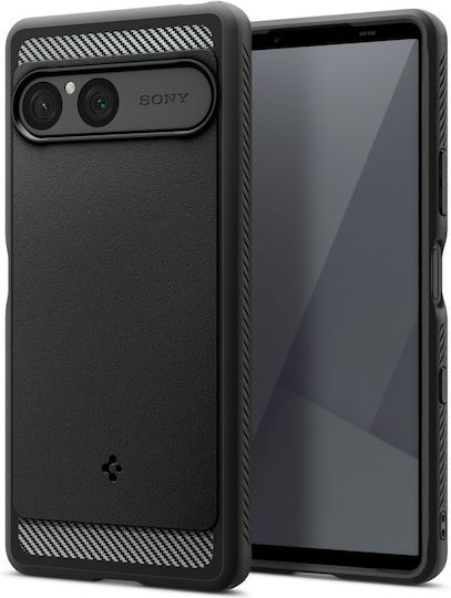 Spigen Back Cover Πλαστικό / Σιλικόνης Μαύρο (Xperia 10 VII) ACS09592